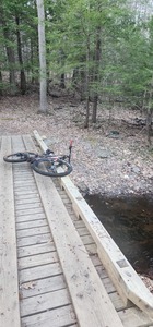 Front for dropped the bike
